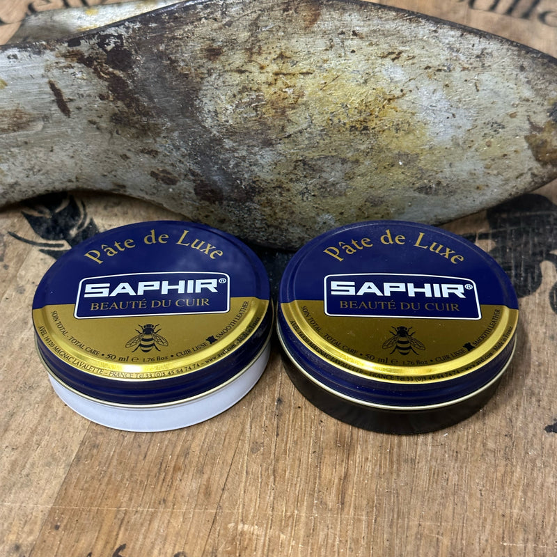 Saphir Greasy Leather Cream – Potter and Sons